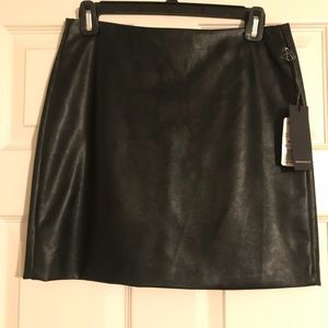 Forever 21 faux leather skirt